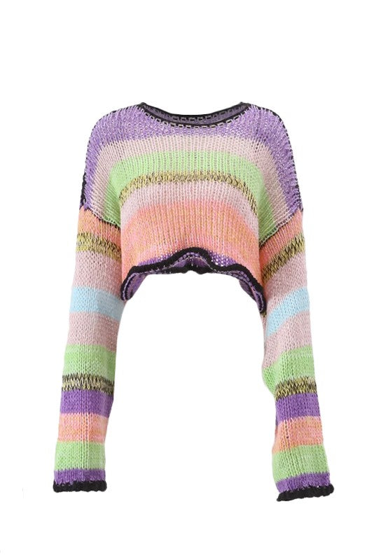 Shorbet Crop Top Sweater