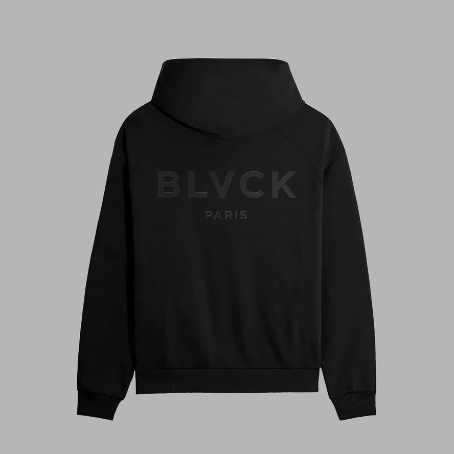 BLVCK Paris Hoodie 'BLACK' (Re-Stock Arrives 1/10)