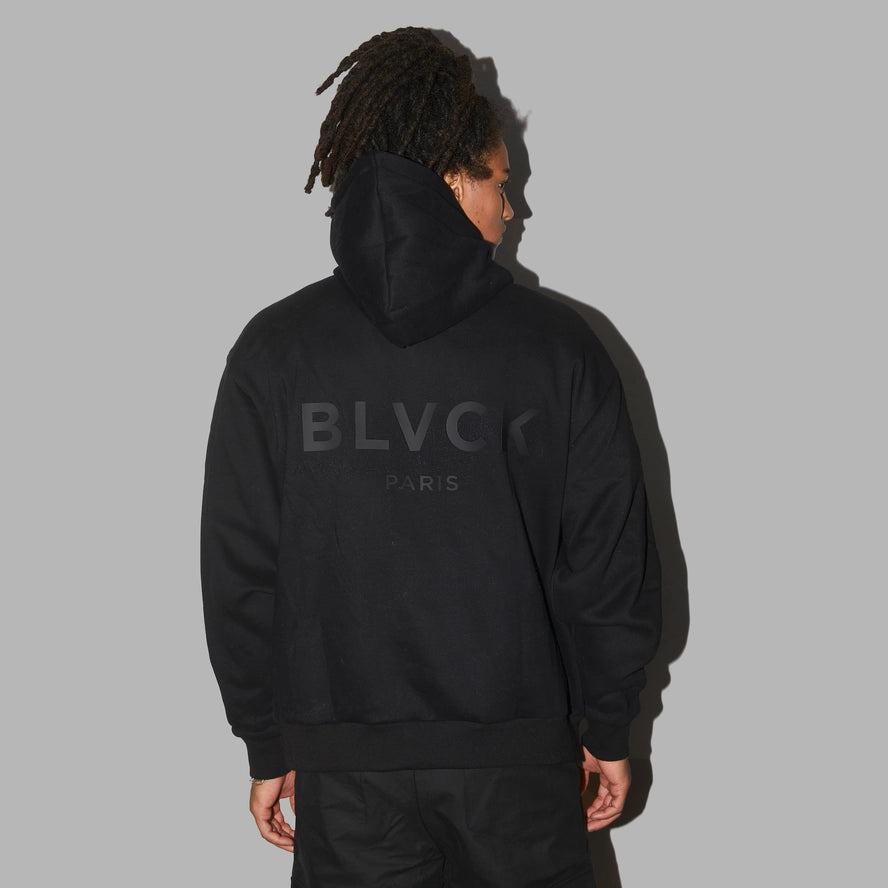 BLVCK Paris Hoodie 'BLACK' (Re-Stock Arrives 1/10)