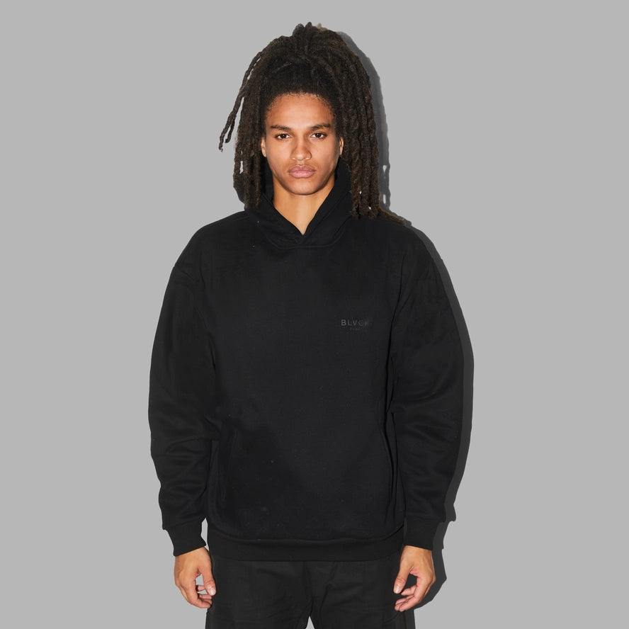 BLVCK Paris Hoodie 'BLACK' (Re-Stock Arrives 1/10)