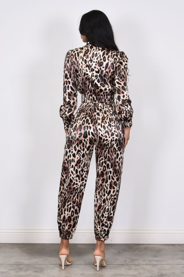 Kimmie Leopard Jogger Set (Re Stock 10/20)