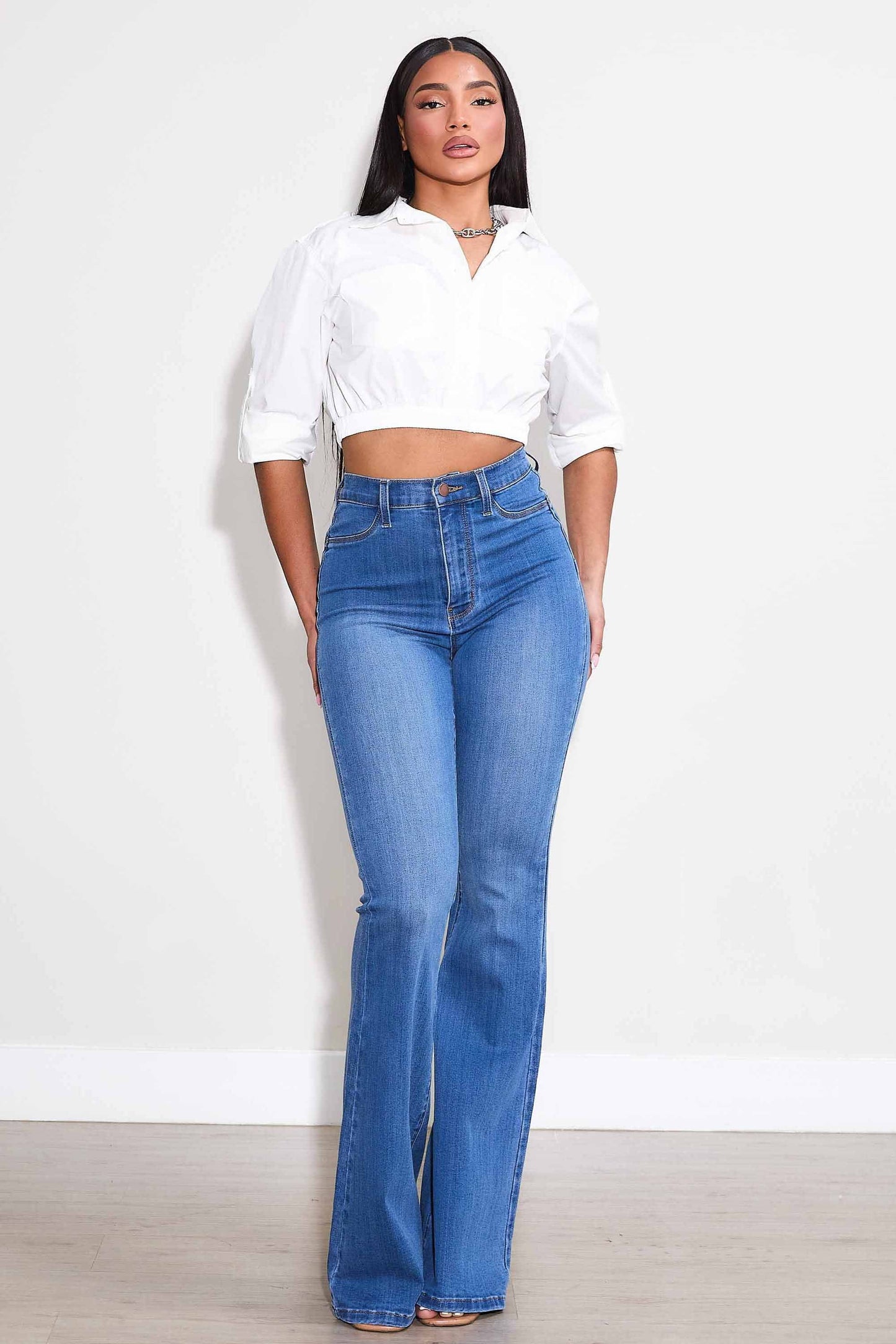 Whitney High Waisted Core Flare Jeans (Re Stock 10/20)