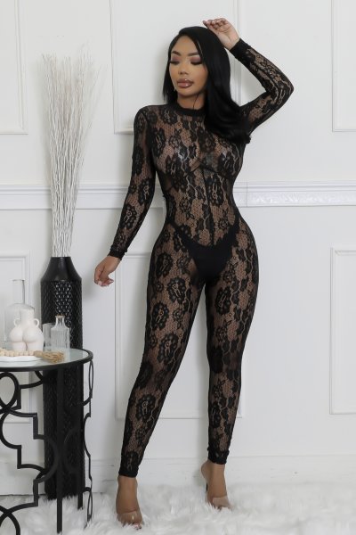 Gabriella Laced Jumpsuit (Pre Order Arrives 1/15)