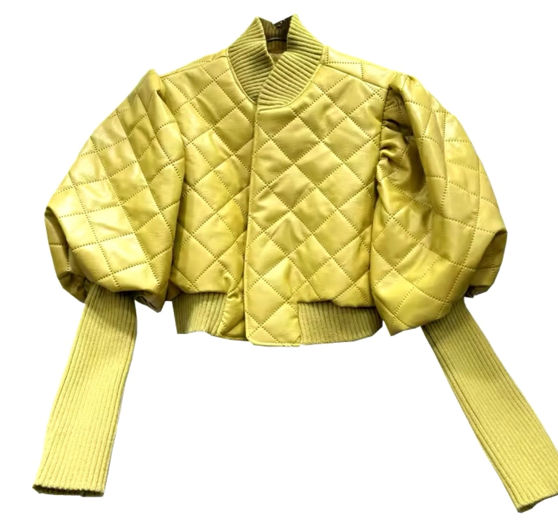 Zoey Quilted Crop Jacket (Re Stock Arrives (2/28)