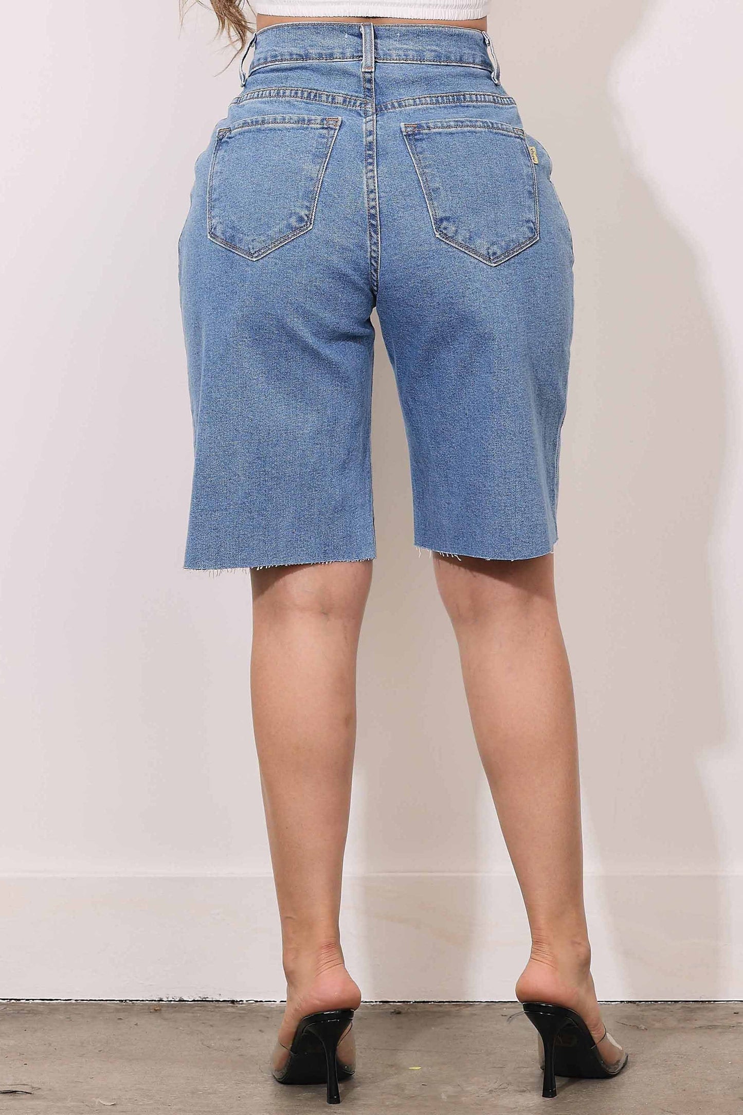 Keisha Denim Jorts (Re Stock 10/1)