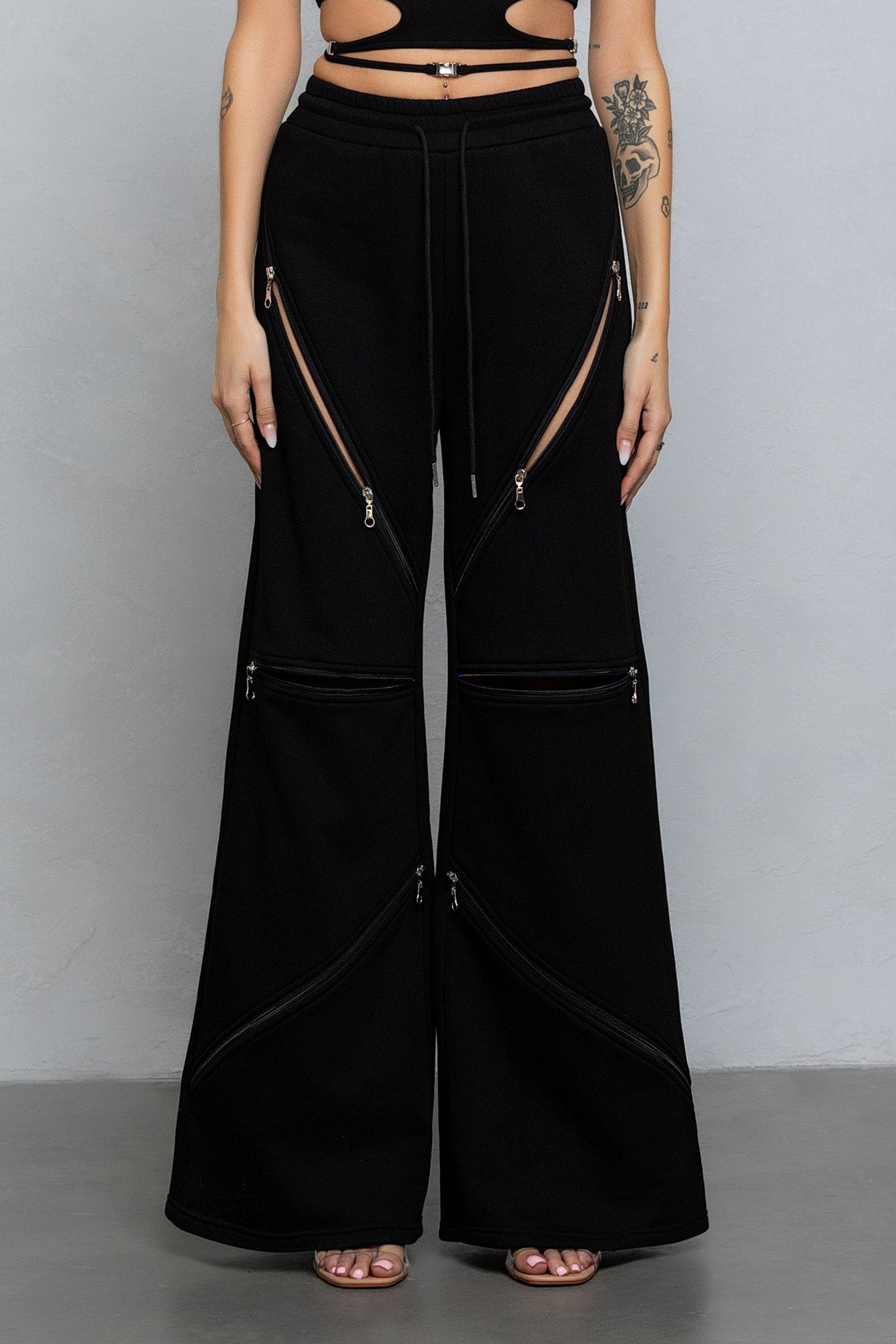 Valentina Wide Leg Fleece Pant