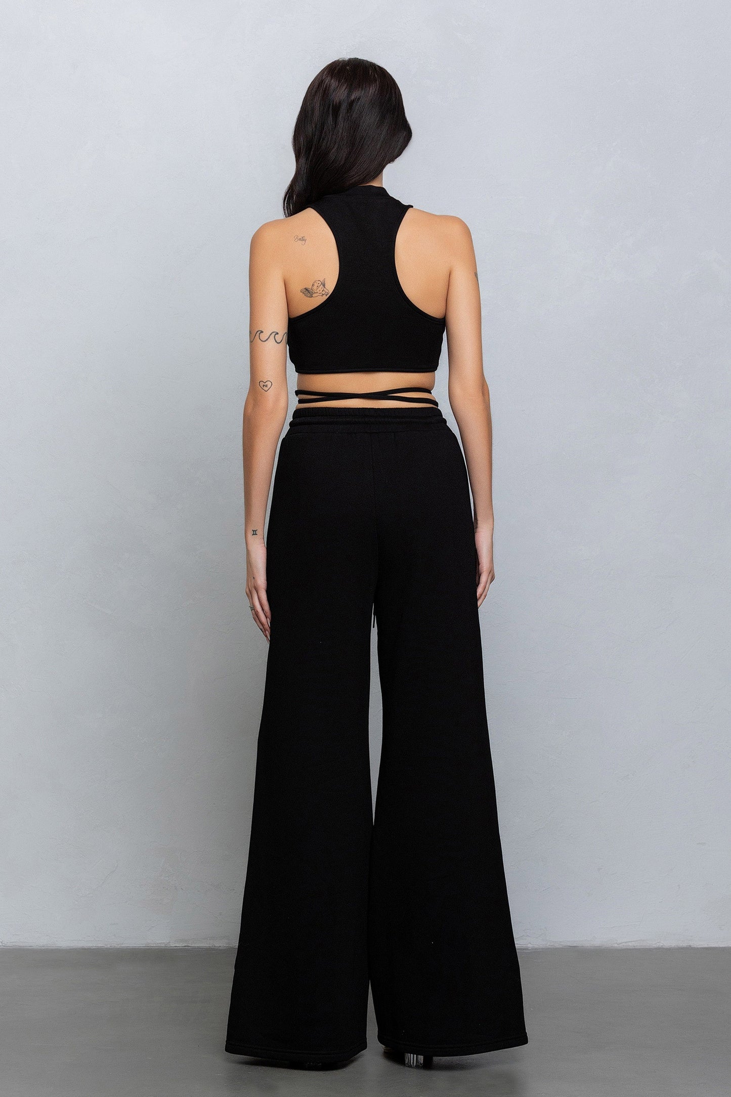 Valentina Wide Leg Fleece Pant