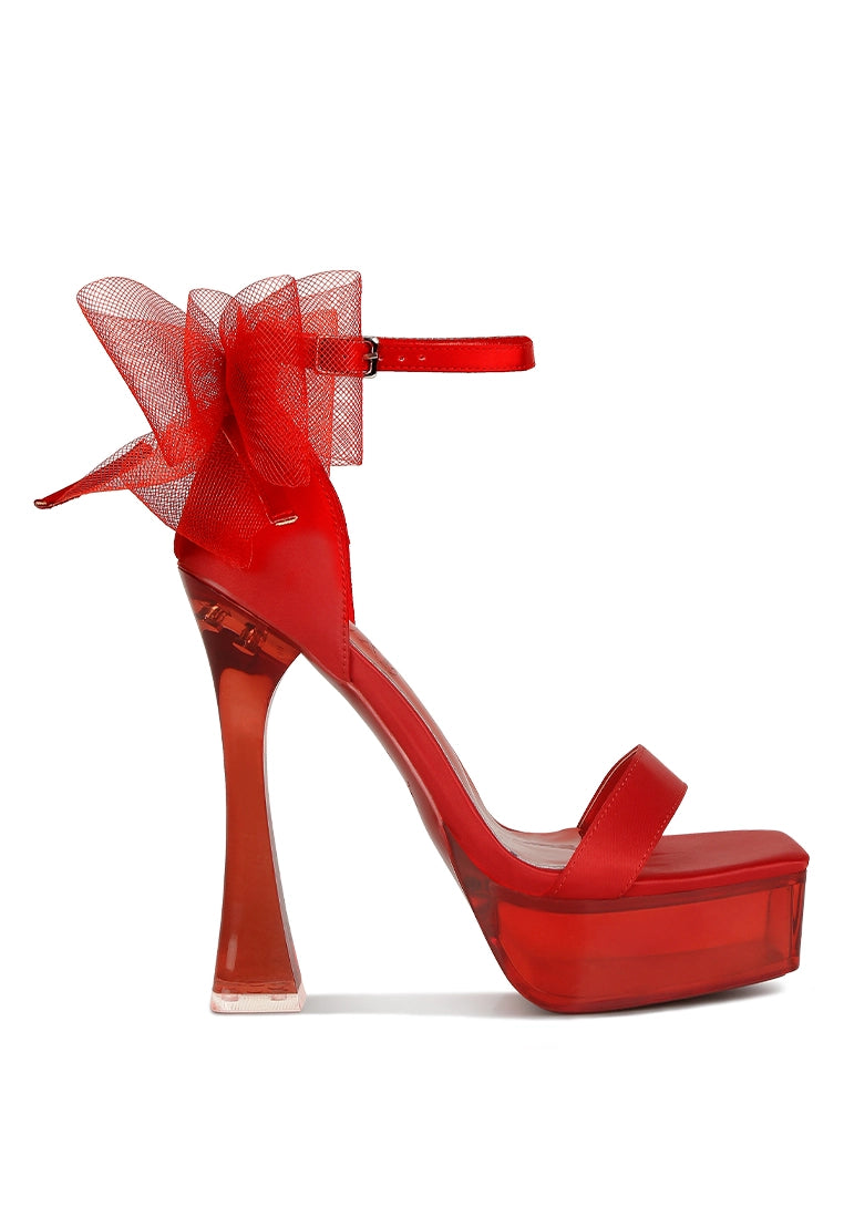 Kiki Bow Heel Sandals